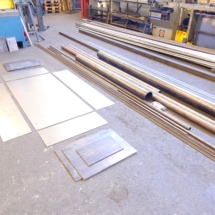 materialen op grond
